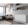 Radiateur Mexen Line CCL33 300 x 500 mm, connexion inférieure centrale, 620 W, blanc - W6C33L-030-050-00