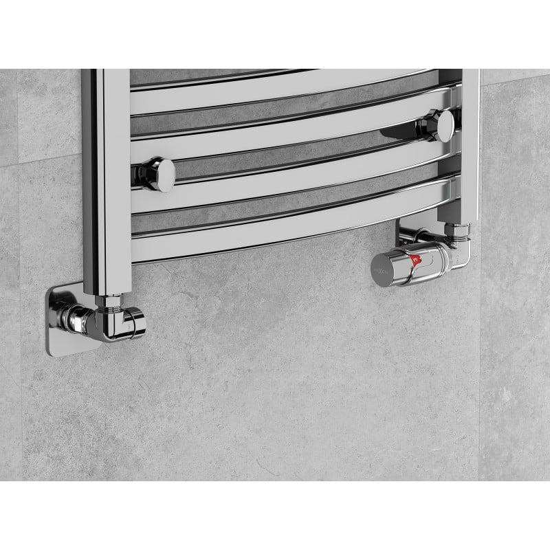 Mexen G00 ensemble thermostatique axial avec cache S, chrome - W903-900-909-01