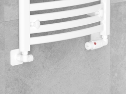 Mexen G00 ensemble thermostatique axial avec cache S, blanc - W903-900-909-20