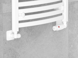 Mexen G00 ensemble thermostatique axial avec rosace S, blanc - W903-900-909-20
