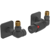 Mexen G00 ensemble de thermostat axial avec cache S, anthracite - W903-900-909-66