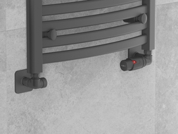 Mexen G00 ensemble thermostatique axial avec cache S, anthracite - W903-900-909-66