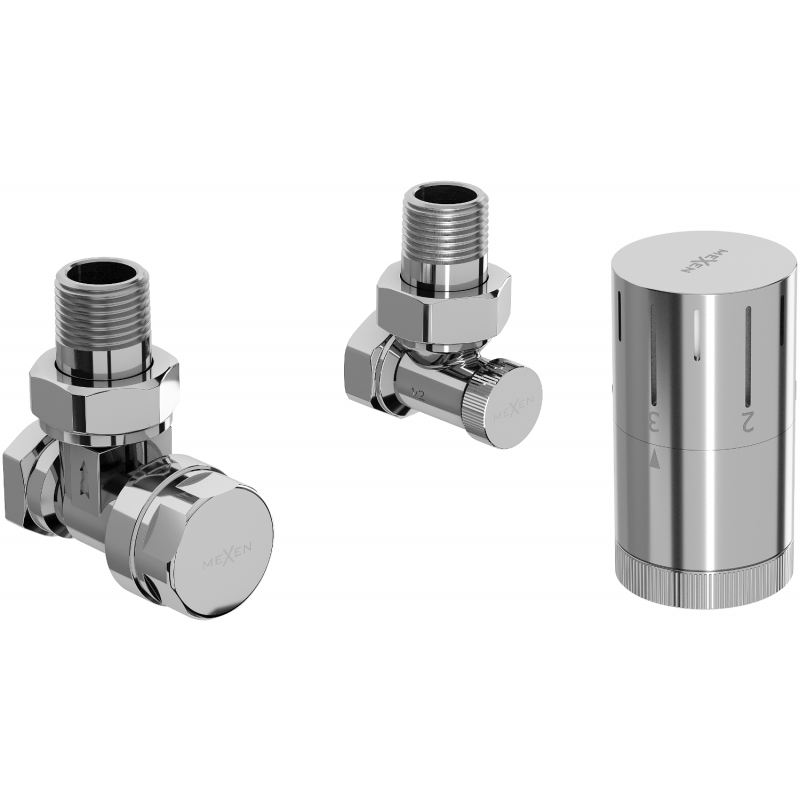 Mexen G05 ensemble thermostatique angulaire, chrome - W901-958-01