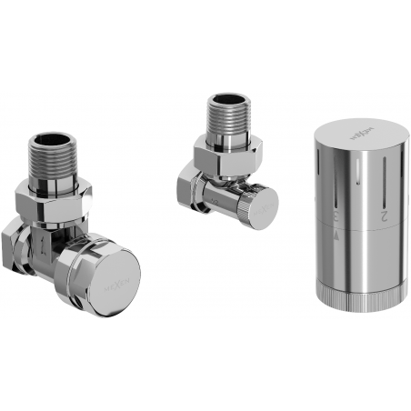 Mexen G05 ensemble thermostatique angulaire, chrome - W901-958-01