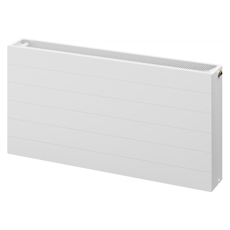 Mexen Line CCL33 radiateur plat 400 x 1600 mm, connexion inférieure centrale, 2530 W, blanc - W6C33L-040-160-00