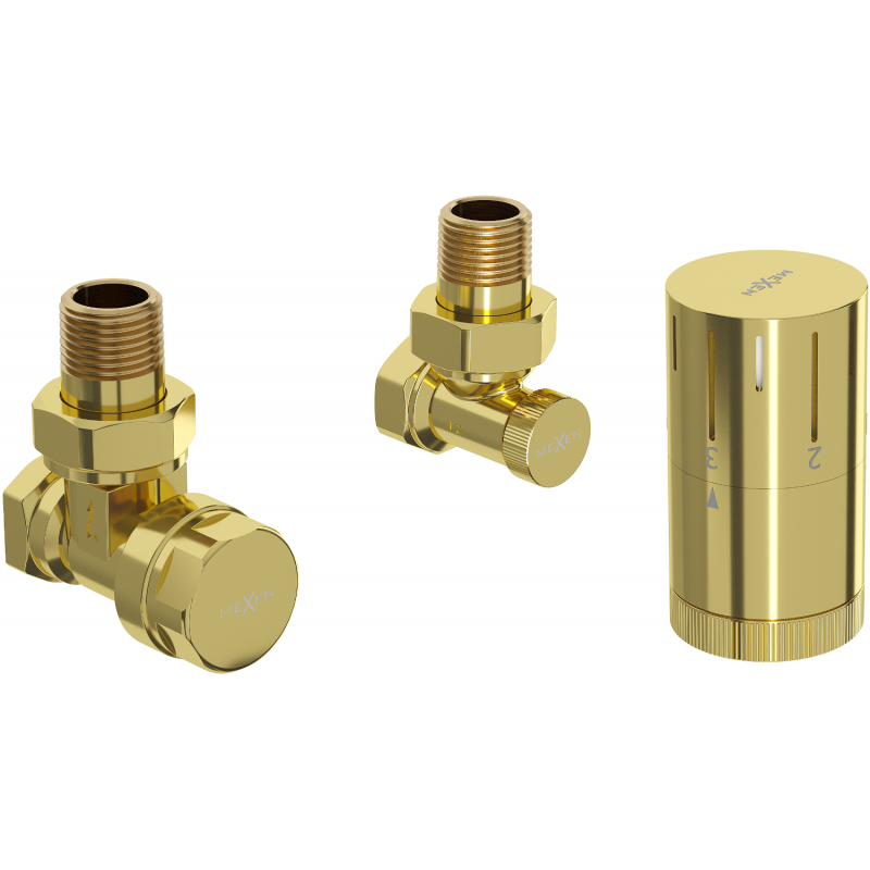 Mexen G05 ensemble thermostatique, doré - W901-958-50
