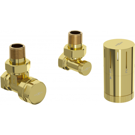 Mexen G05 ensemble thermostatique, doré - W901-958-50
