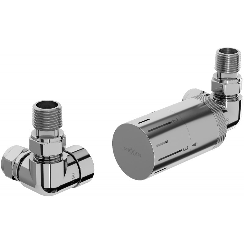 Mexen G05 ensemble thermostatique axial, chrome - W903-958-01