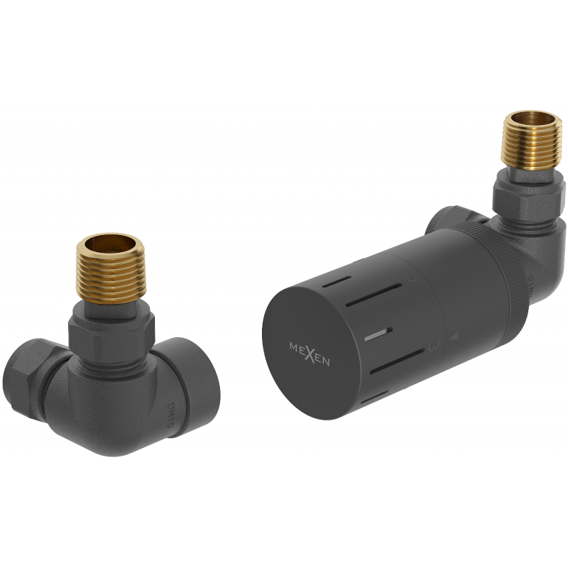 Mexen G05 ensemble thermostatique axial, anthracite - W903-958-66
