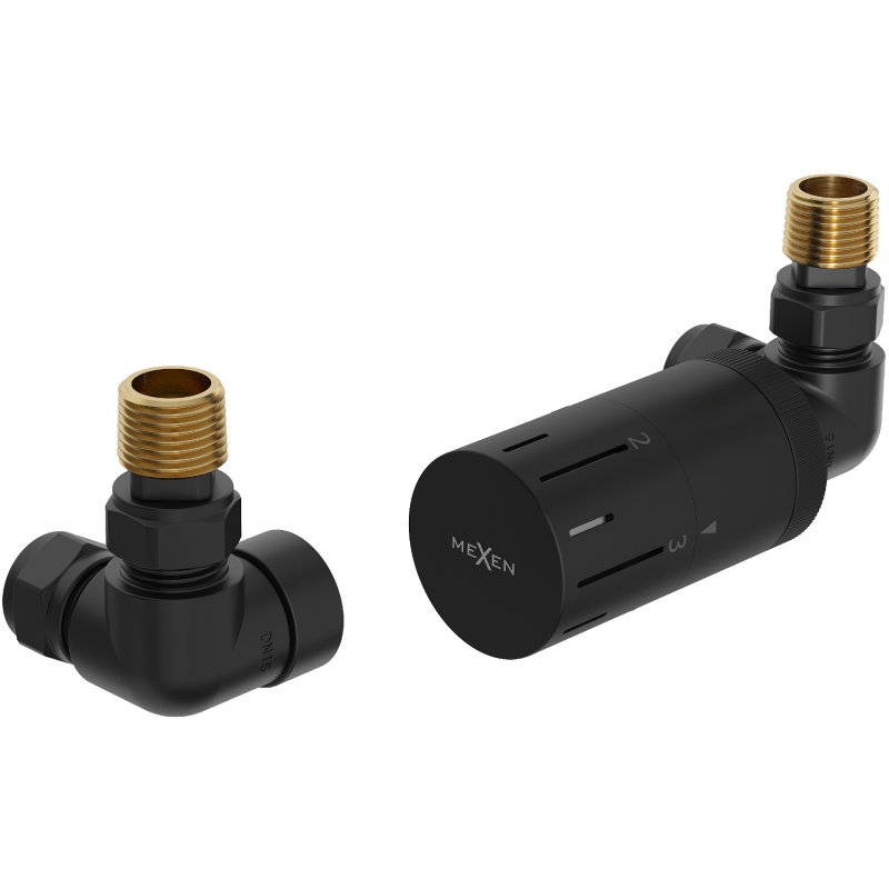 Mexen G05 jeu de thermostatique axial, noir - W903-958-70