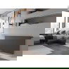 Radiateur Mexen Flat CCF11 600 x 1200 mm, connexion inférieure centrale, 940 W, anthracite - W6C11F-060-120-66