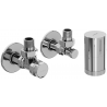 Mexen G05 ensemble thermostatique d'angle avec cache R, chrome - W901-958-904-01
