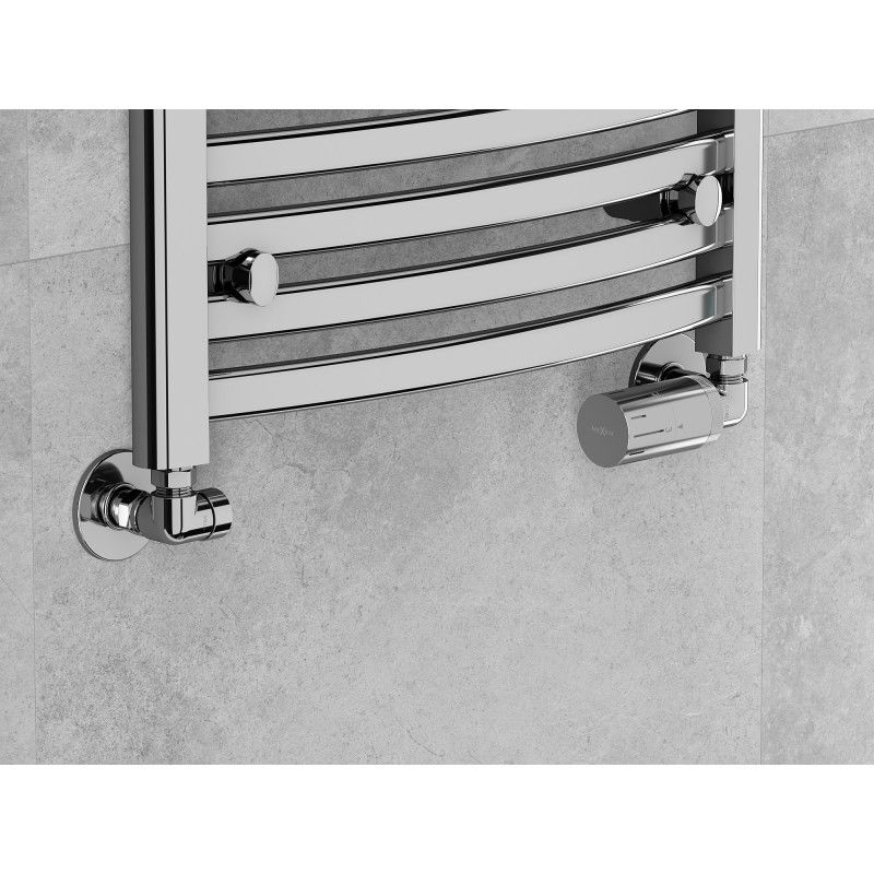 Mexen G05 ensemble thermostatique axial avec cache R, chrome - W903-958-904-01