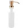 Distributeur de savon Mexen pour évier, or rose - 6601320-60