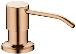 Mexen distributeur de liquide pour évier, or rose - 6601320-60