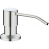 Distributeur de savon Mexen pour évier, inox - 6601320-99