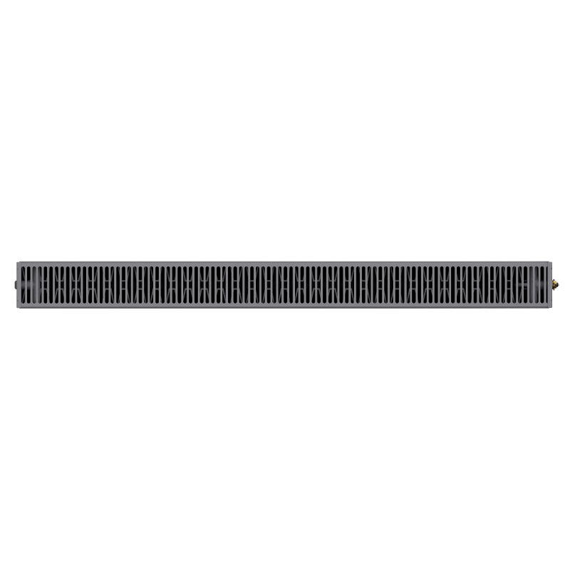 Mexen Flat CCF22 radiateur plat 500 x 1300 mm, raccordement central inférieur, 1774 W, anthracite - W6C22F-050-130-66