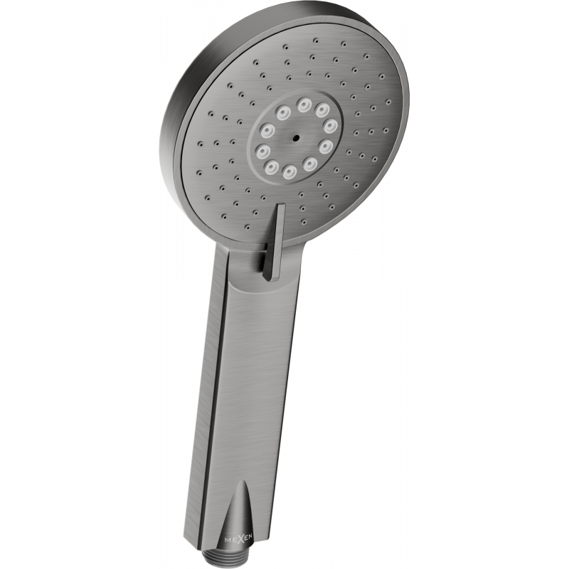 Mexen R-40 pomme de douche 3 fonctions, Graphite - 79540-66