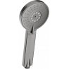 Mexen R-40 pommeau de douche 3 fonctions, gun gray brossé - 79540-66