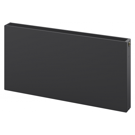 Mexen Flat CCF22 radiateur à panneau 900 x 1200 mm, raccordement inférieur central, 2639 W, anthracite - W6C22F-090-120-66