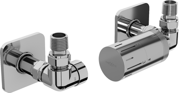 Mexen G05 ensemble thermostatique axial avec cache S, chrome - W903-958-909-01