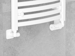 Mexen G05 ensemble thermostatique axiale avec rosace S, blanc - W903-958-909-20