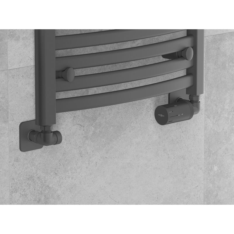 Mexen G05 ensemble thermostatique axial avec cache S, anthracite - W903-958-909-66