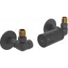 Mexen G05 ensemble thermostatique axial avec cache R, anthracite - W903-958-904-66
