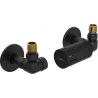 Mexen G05 ensemble de thermostat axial avec cache R, noir - W903-958-904-70