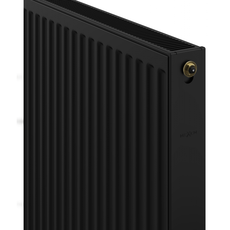 Mexen CC21 radiateur à panneau 300 x 1200 mm, raccordement inférieur central, 883 W, noir - W6C21-030-120-70