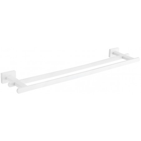 Mexen Arno double porte-serviettes, Blanc - 7020725-20