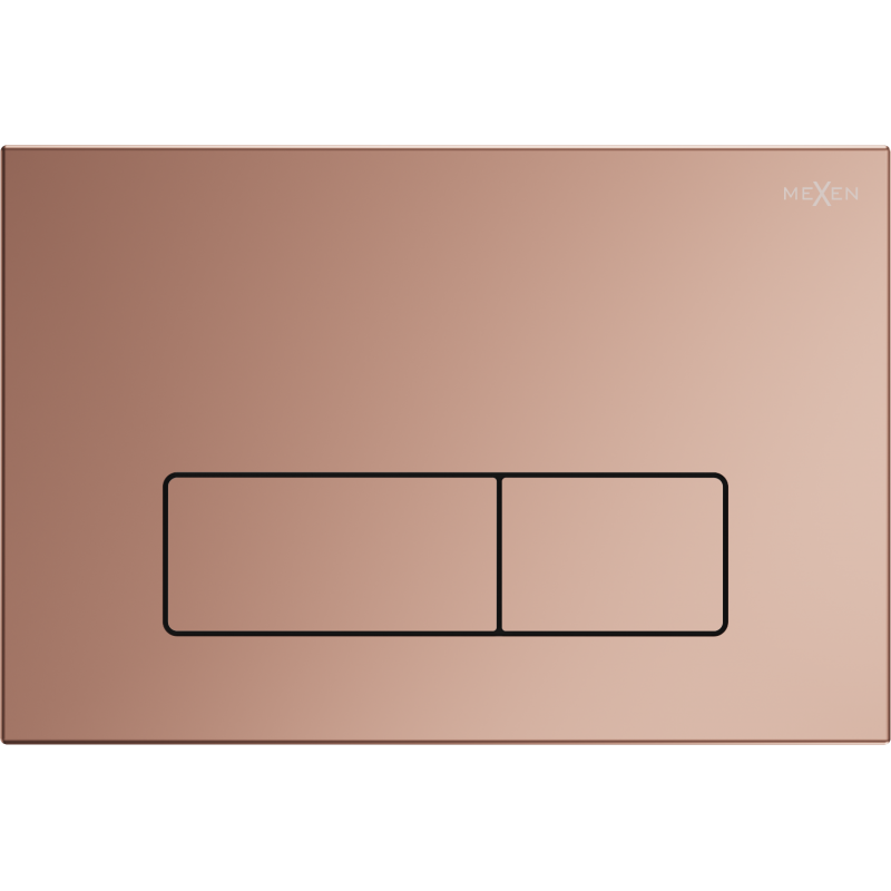 Mexen Fenix 13 bouton de chasse Slim, or rose - 601305