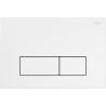 Mexen Fenix 13 bouton de chasse d'eau Slim, blanc mat - 601320