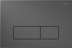 Mexen Fenix 13 bouton de chasse d'eau Slim, gris canon - 601366