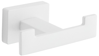 Mexen Arno crochet porte-serviettes double, Blanc - 7020735-20