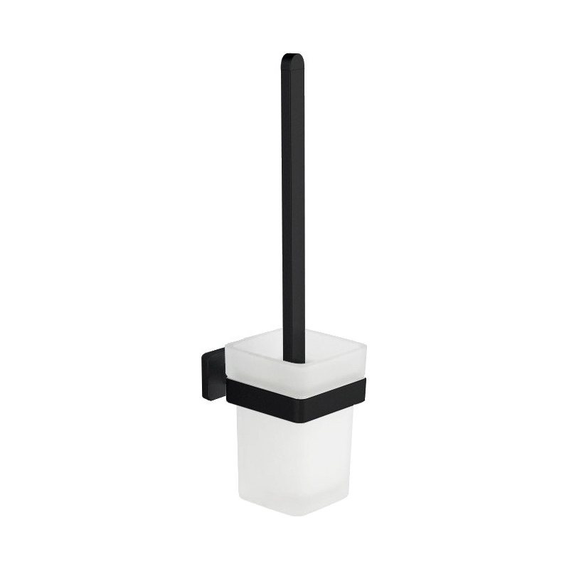 Mexen Asis brosse de toilettes, noire - 7017650-70