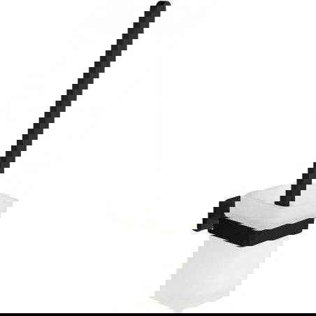Mexen Asis brosse de toilettes, noire - 7017650-70