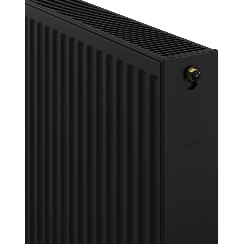 Mexen CC22 radiateur plat 300 x 500 mm, raccordement inférieur central, 467 W, noir - W6C22-030-050-70
