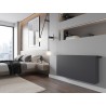 Mexen Flat CCF33 radiateur plat 500 x 500 mm, raccordement inférieur central, 950 W, anthracite - W6C33F-050-050-66