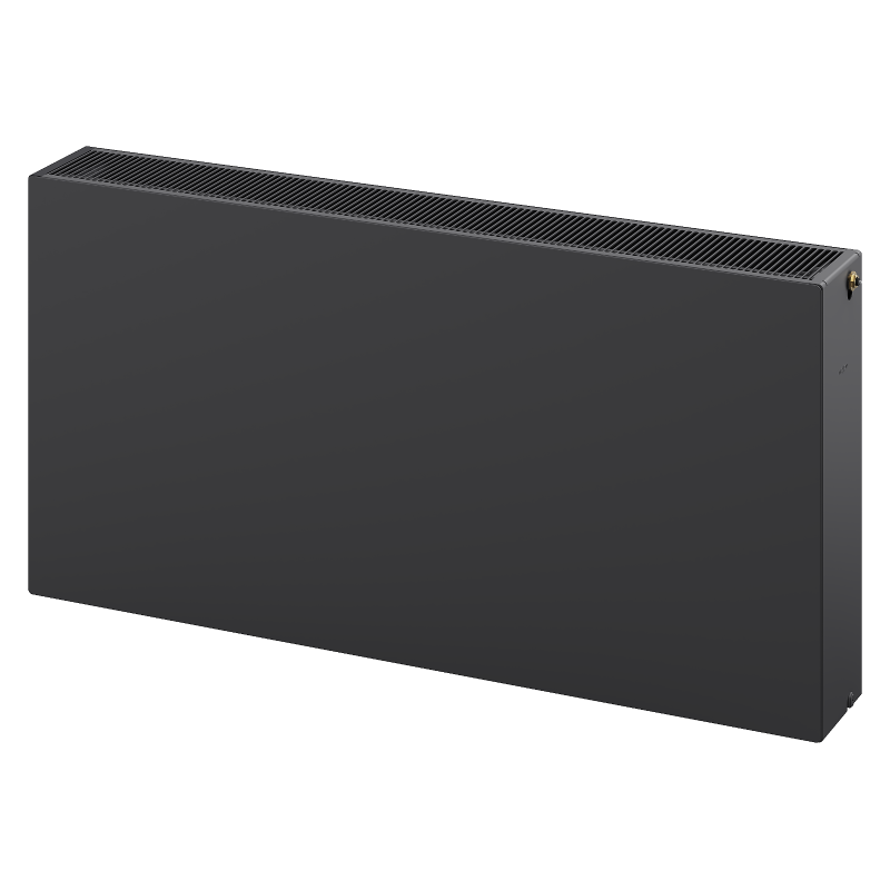 Mexen Flat CCF33 radiateur à panneaux 600 x 600 mm, connexion inférieure centrale, 1320 W, anthracite - W6C33F-060-060-66