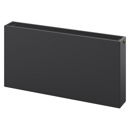 Mexen Flat CCF33 radiateur à panneaux 600 x 600 mm, connexion inférieure centrale, 1320 W, anthracite - W6C33F-060-060-66