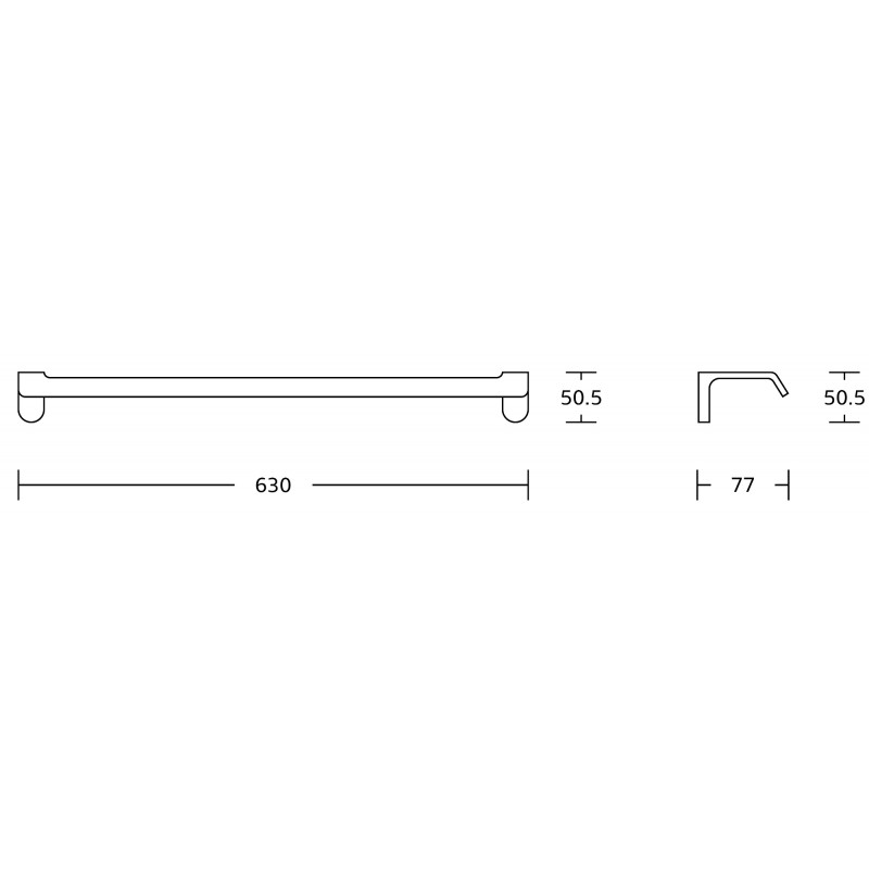 Mexen Lea porte-serviettes, chrome - 7026024-00