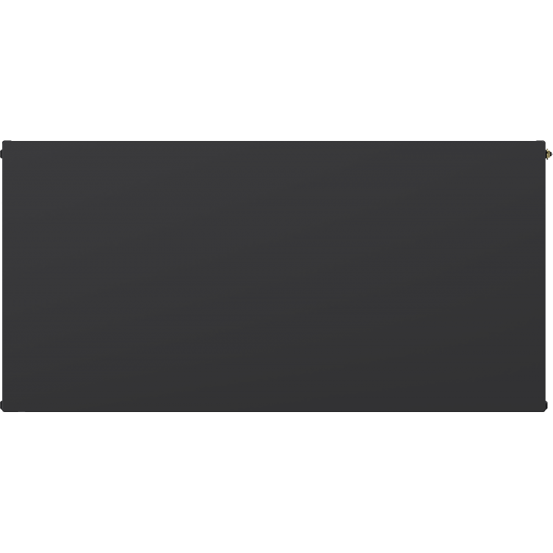 Mexen Flat CCF33 radiateur plat 600 x 1000 mm, raccordement inférieur central, 2201 W, anthracite - W6C33F-060-100-66
