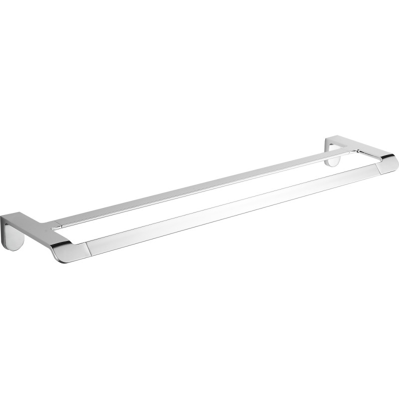 Mexen Lea double porte-serviettes, Chrome - 7026025-00
