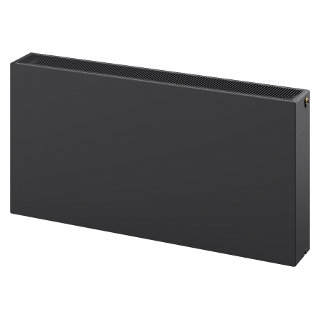 Radiateur plat Mexen CCF33 900 x 1400 mm, connexion inférieure centrale, 4201 W, anthracite - W6C33F-090-140-66