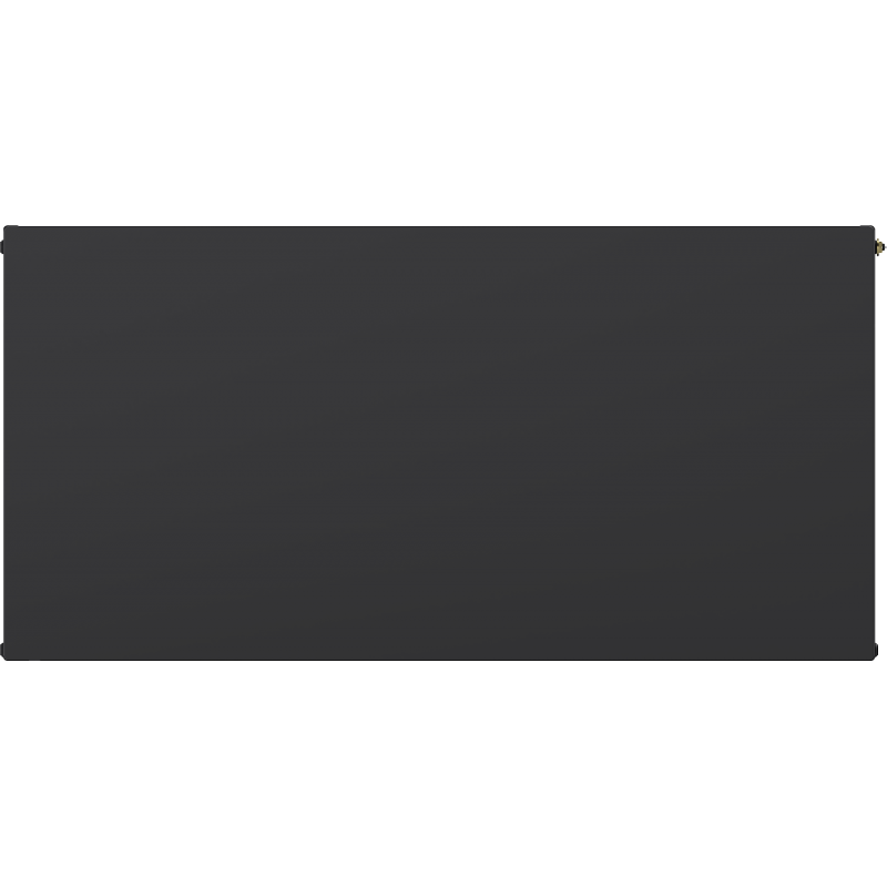 Mexen Flat CCF33 radiateur à panneaux 900 x 1400 mm, raccordement inférieur central, 4201 W, anthracite - W6C33F-090-140-66