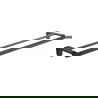 Mexen Lea double porte-serviettes, Noir - 7026025-70