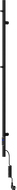 Mexen Pino radiateur électrique avec porte-serviettes 1405 x 32 mm, 75 W, noir - W301-1405-032-00-70