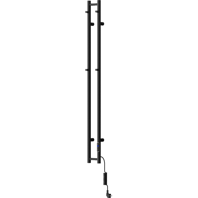 Mexen Pino radiateur électrique avec porte-serviettes 1405 x 137 mm, 150 W, noir - W301-1405-137-00-70