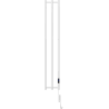 Mexen Pino radiateur électrique avec porte-serviettes 1405 x 242 mm, 200 W, blanc - W301-1405-242-00-20